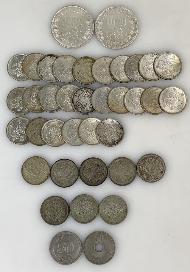 旧100円硬貨・記念硬貨をお買取りさせて頂きました！