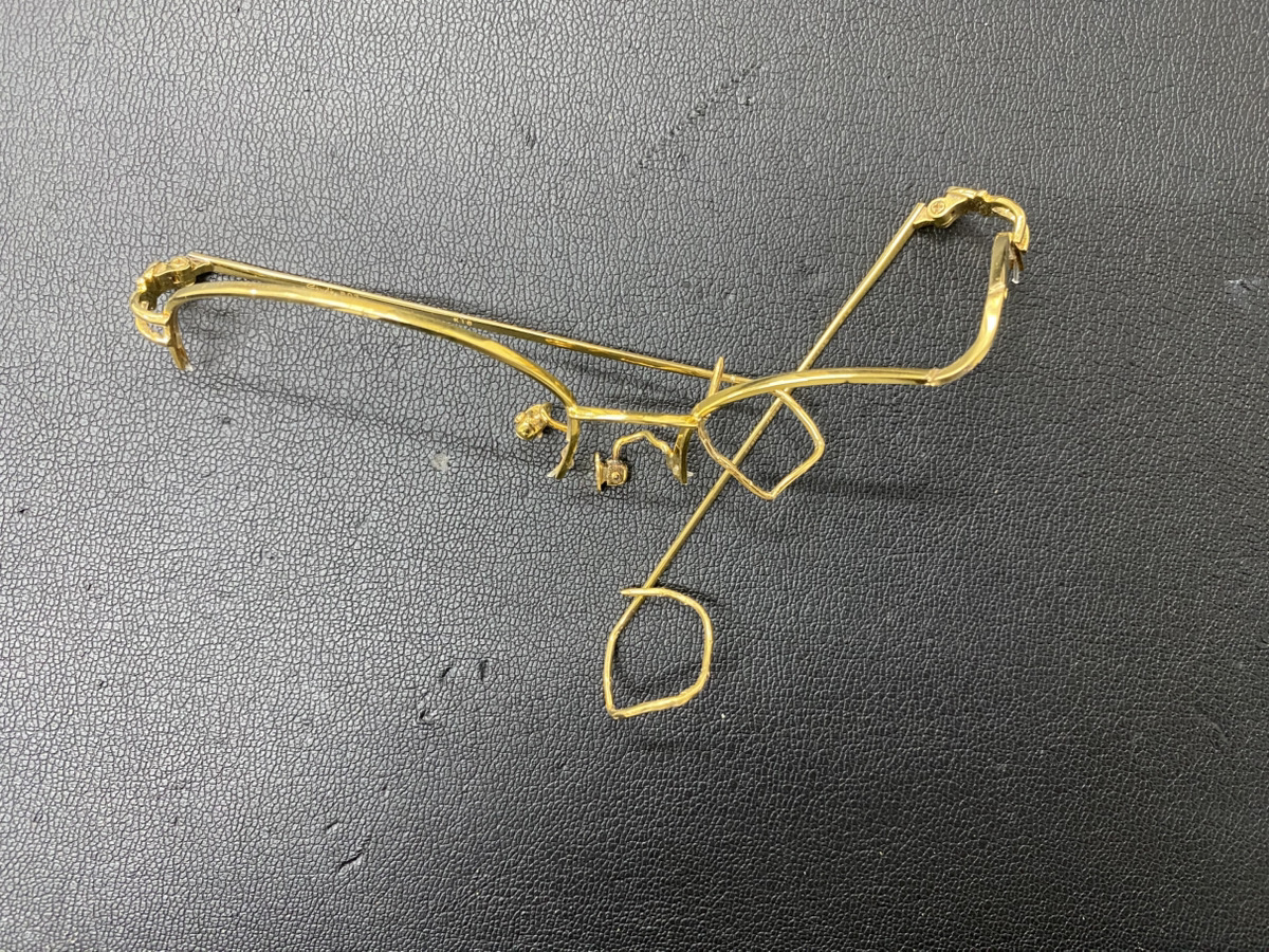 ご紹介で遠くから来店くださったお客様のお品物♪