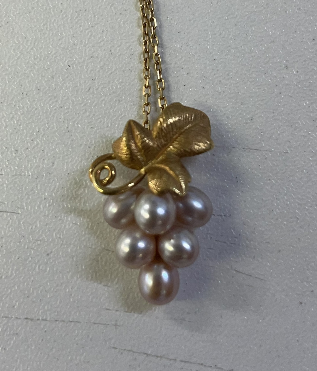 ミキモトのパールペンダント！