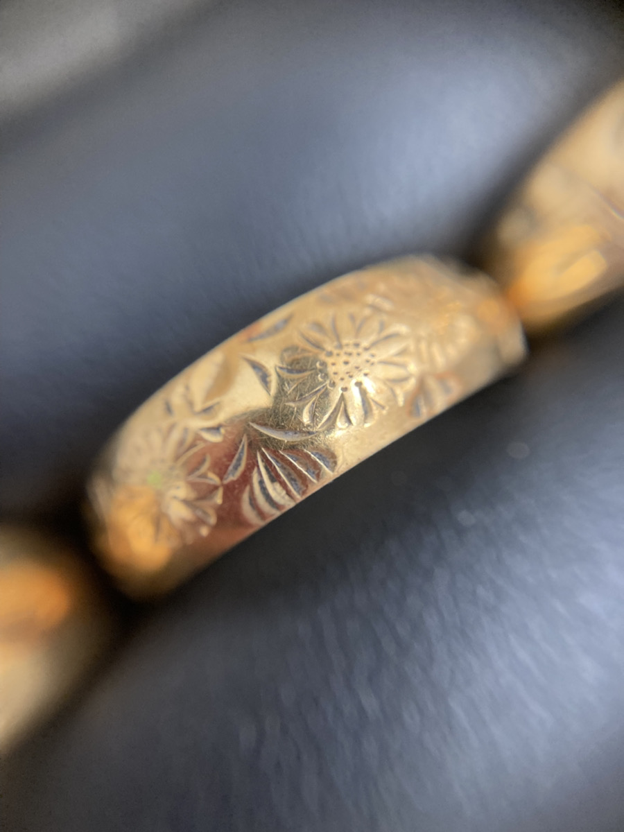 金製リングをお買取りさせて頂きました♪