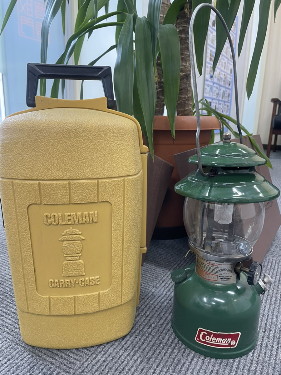 コールマンのランタンお買取りしました！